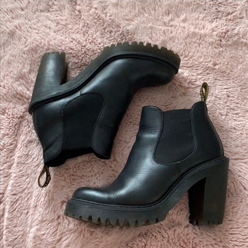 Dr. Martens Hurston High Heel Chelsea Boots